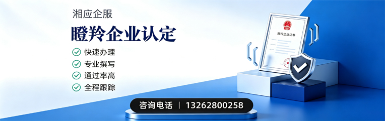 赤峰瞪羚企业认定申报服务